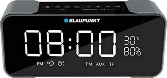 Blaupunkt BT16CLOCK despertador Reloj despertador digital Negro