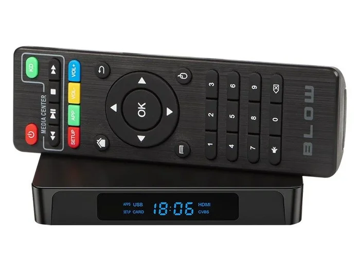 BLOW 77-303# convertidor de Smart TV Negro 4K Ultra HD 16 GB Wifi Ethernet