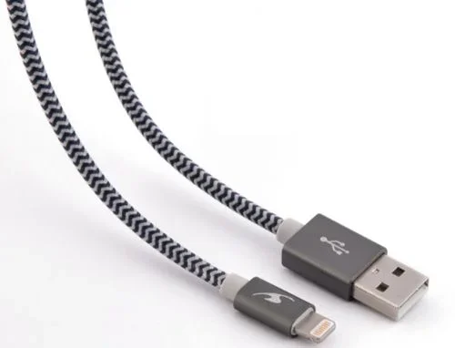Bluestork TRENDY-LI-M cable de conector Lightning 1,2 m Gris