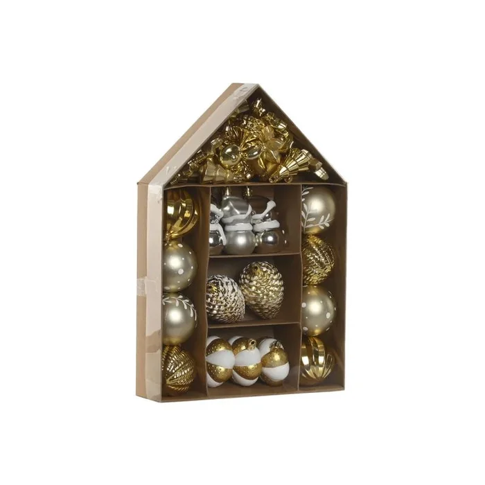Bolas de Navidad Home ESPRIT Dorado PVC 24 x 6 x 35 cm – Marca: Home ESPRIT – EAN: 8424002141271