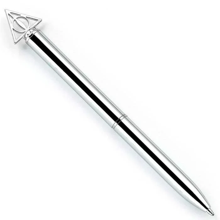 Bolígrafo metálico Harry Potter Deathy Hallows 3D