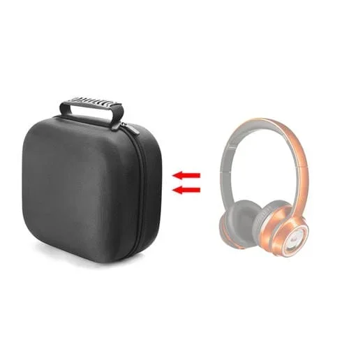 Bolsa de Almacenamiento Protector para Auriculares Monster N-Tune (Negro)