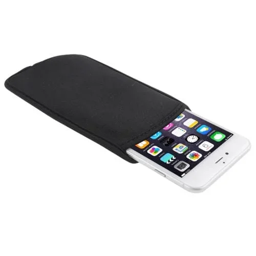 Bolsa de Transporte Impermeable para iPhone 6 Galaxy Siii I9300 S Iv I9500 (Negro)