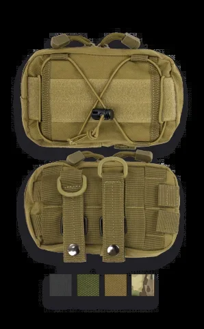 Bolso Accesorio Barbaric de color Coyote en Nylon 600D, con sistema Molle