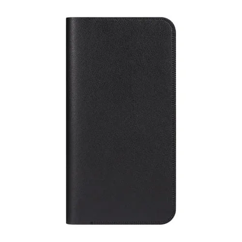Bolso de Mano para Teléfono 5,5-6,5 Pulgadas Cartera Doble Negocio (Negro)