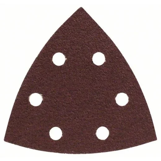 Bosch 2607019488 – Paquete de 25 lijas para lijadoras Delta (93 mm, grano 60