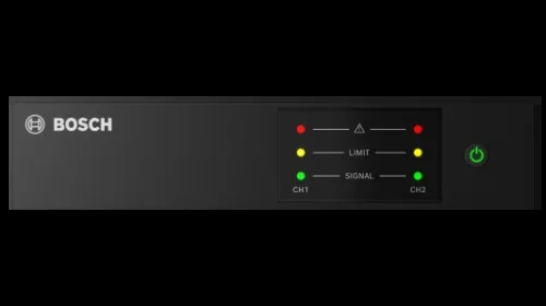 Bosch megafonía (prm-2p600-eu) amplificador potencia 600w 2 canales