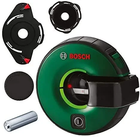 Bosch nivel láser 2 en 1 Atino con cinta métrica incorporada (alineación horizontal o vertical gracias al acoplamiento sencillo en superficies blandas y duras)