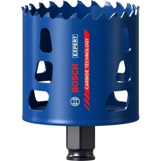 Bosch Professional 1 x Sierras de corona Expert Tough Material, para Madera con metal, 70 mm, Accesorios Taladro de impacto rotativo