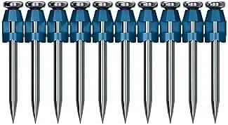 Bosch Professional NB-38 (clavo para hormigón, homologación CE, longitud 38 mm, caja de 1000 clavos)
