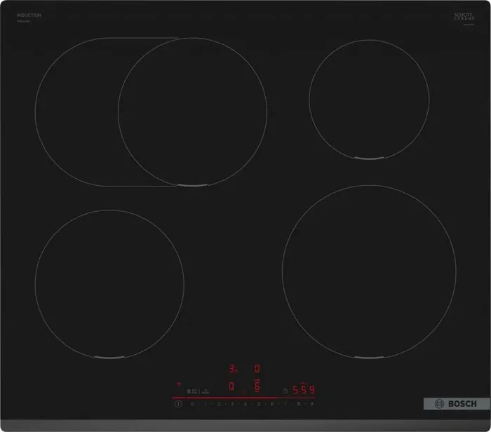 Bosch Serie 6 PIF631HB1E hobs Negro Integrado 60 cm Con placa de inducción 4 zona(s)