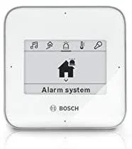 Bosch Smart Home Control remoto Twist con función de alarma, para la activación/desactivación fácil y rápida del sistema de alarma Bosch Smart Home