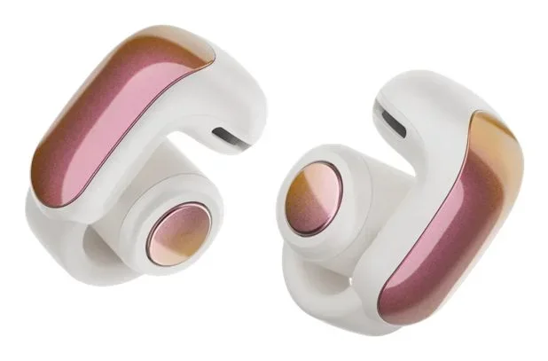 Bose Ultra Open Earbuds Auriculares Inalámbrico Dentro de oído Llamadas/Música/Deporte/Uso diario USB Tipo C Bluetooth Perlado