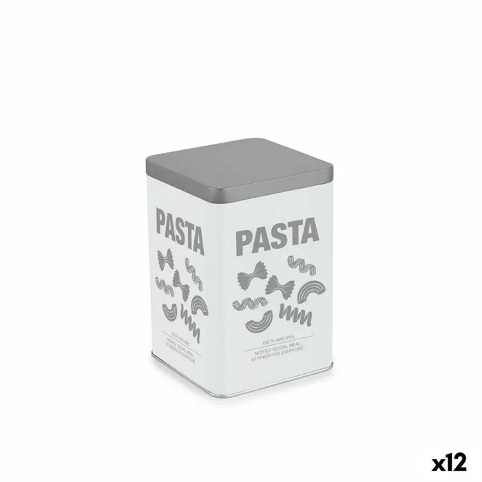 Bote metálico quttin pasta (12 unidades)