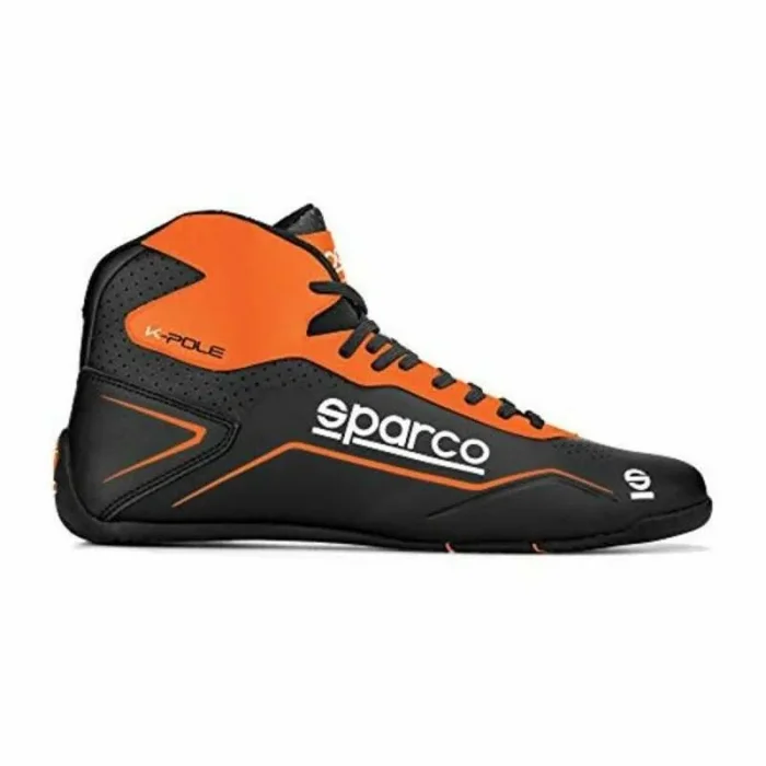 Botines racing sparco k-pole naranja
