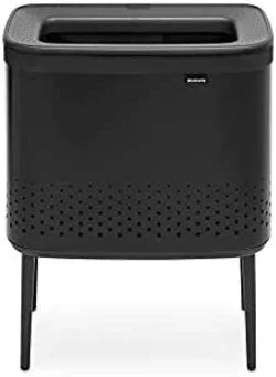 Brabantia 200526 cesto para ropa 60 L Rectangular Negro