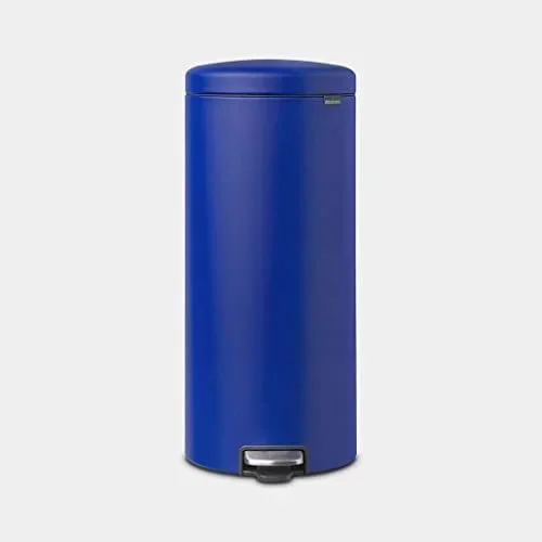 Brabantia Newicon 30 L Alrededor Plástico, Acero inoxidable Azul
