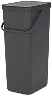 Brabantia SORT & GO RECYCLE BIN 40 L Rectangular Gris