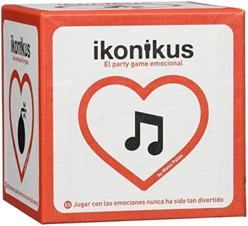 Brain Picnic- Ikonicus Ikonikus 4ª edición, Color rojo y blanco (IKON004) , color/modelo surtido