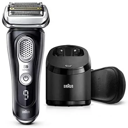 Braun Series 9 9380cc Máquina de afeitar de láminas Recortadora Negro