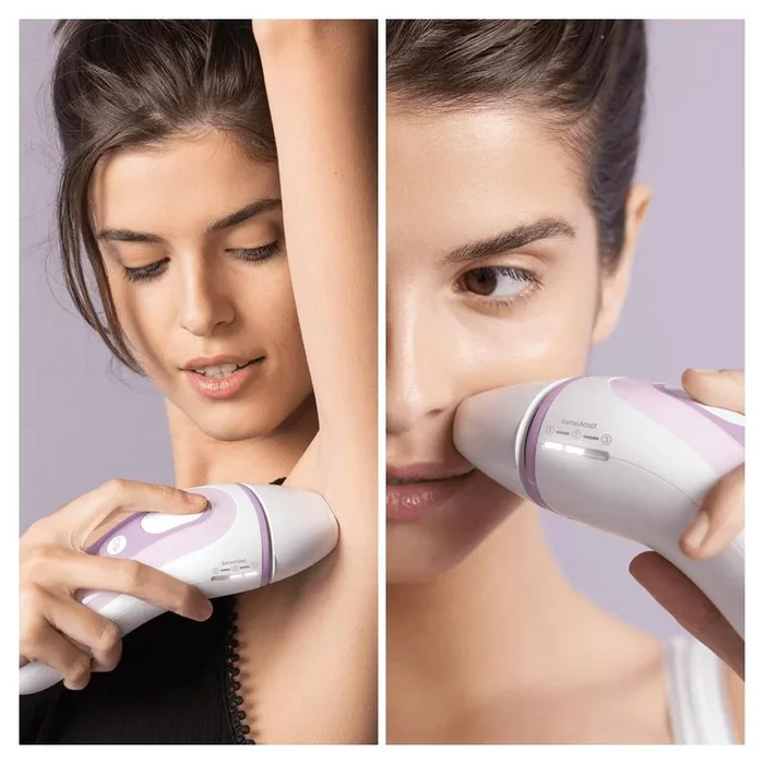 Braun Silk-expert Pro 81677836 depiladora de luz pulsada Luz pulsada intensa (IPL) Lila, Blanco