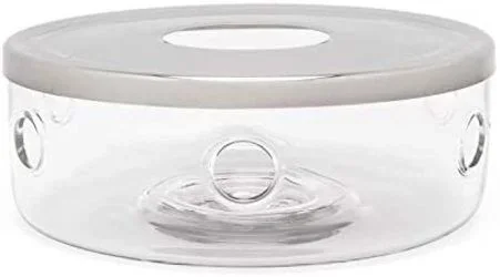 Bredemeijer Minuet calentador para tetera Vidrio, Acero inoxidable Alrededor