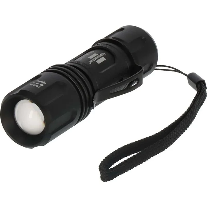Brennenstuhl linterna LED LuxPremium TL 410 F/lámpara de mano con CREE-LED brillante (350lm, hasta 34h de autonomía, 136m de alcance luminoso, resistente a salpicaduras IP44)