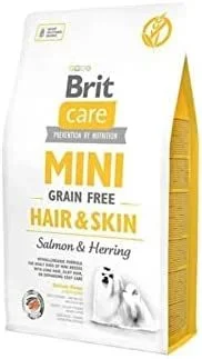 BRIT Care Mini Hair&Skin Salmon&Herring – Dry Dog Food – 7 kg