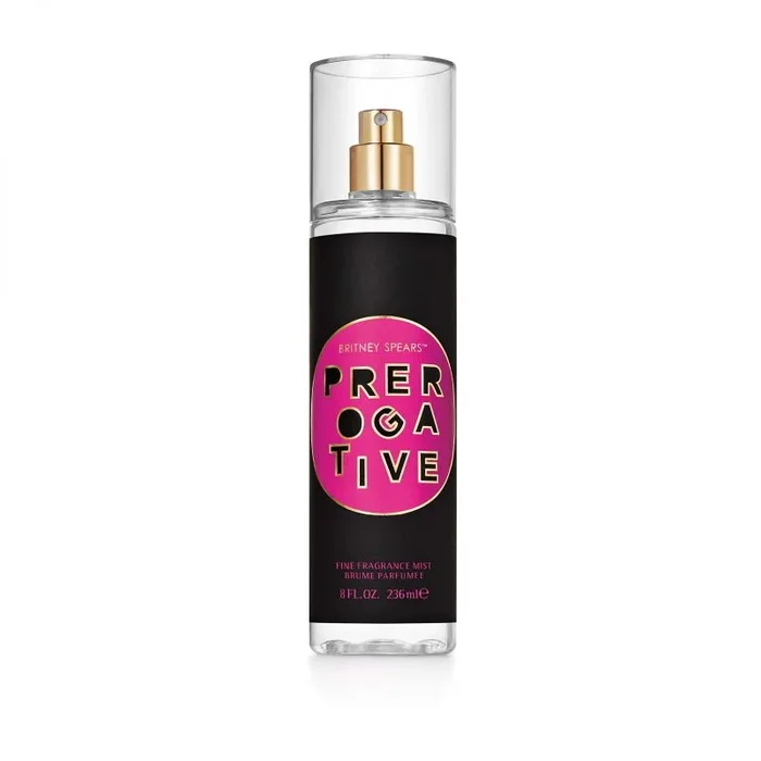 Britney Spears Prerogative, niebla perfumada para mujer, aroma amaderado y gourmande