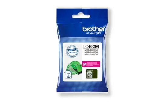 Brother LC462M cartucho de tinta 1 pieza(s) Original Rendimiento estándar Magenta