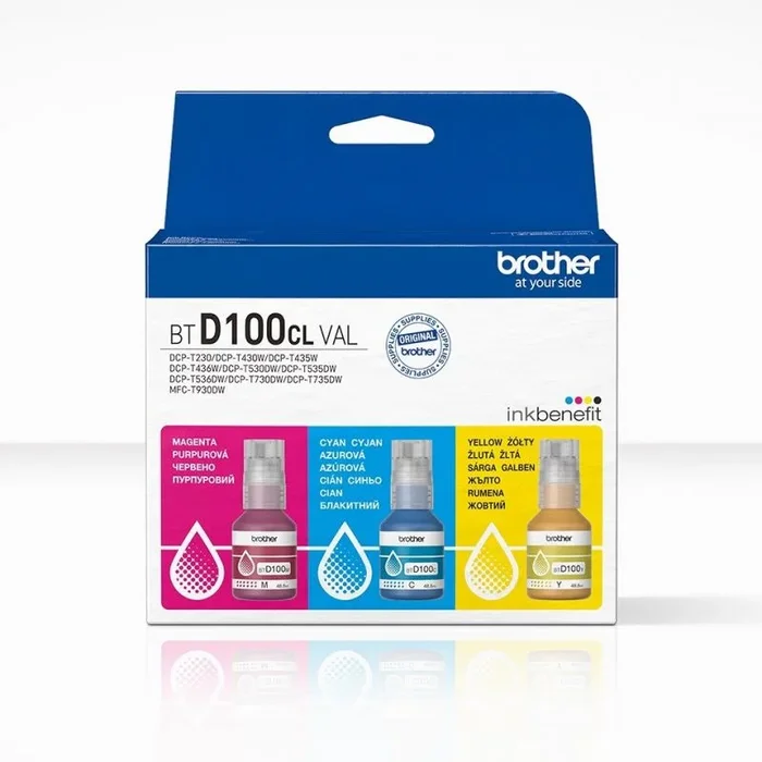 Brother tusz multipack btd100clval=bt-d100clval