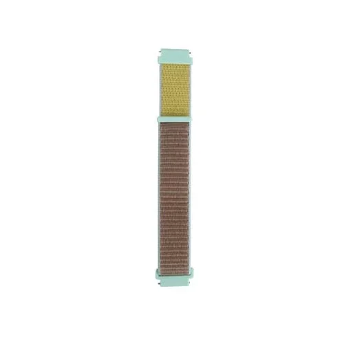 Bucle de Nylon para Garmin Vivoactive 3 Band de Reloj (Bronceado Claro)