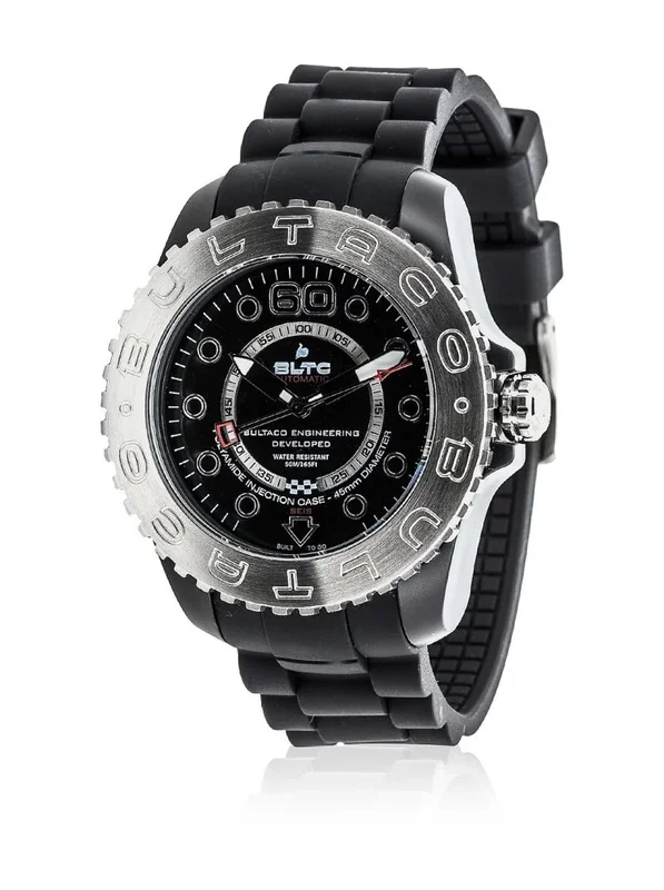 Bultaco BLPB45A-CB2 – Reloj con Correa de Nylon para Hombre, Color Blanco/Gris