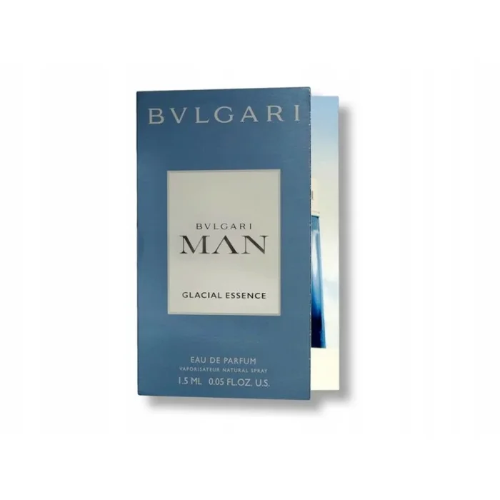 Bvlgari, glacial essence, eau de parfum, for men, 1.5 ml *vial