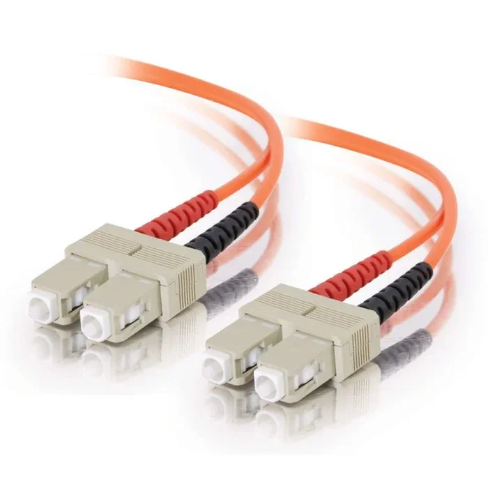 C2G 15m SC/SC cable de fibra optica Naranja