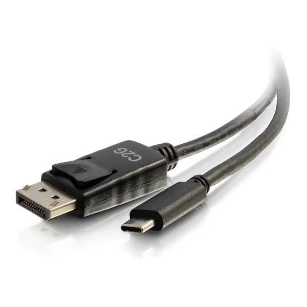 C2G Cable adaptador de USB-C a DisplayPort™ de 3m (10 pies) 30 Hz – Negro