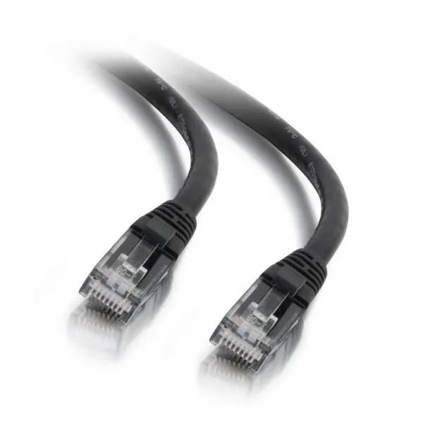 C2G Cable de conexión de red Cat6A UTP LSZH 0.5 m – Negro