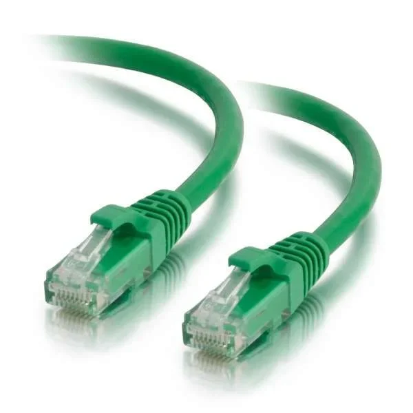C2G Cable de conexión de red LSZH UTP, Cat6, de 1,5 m – Verde