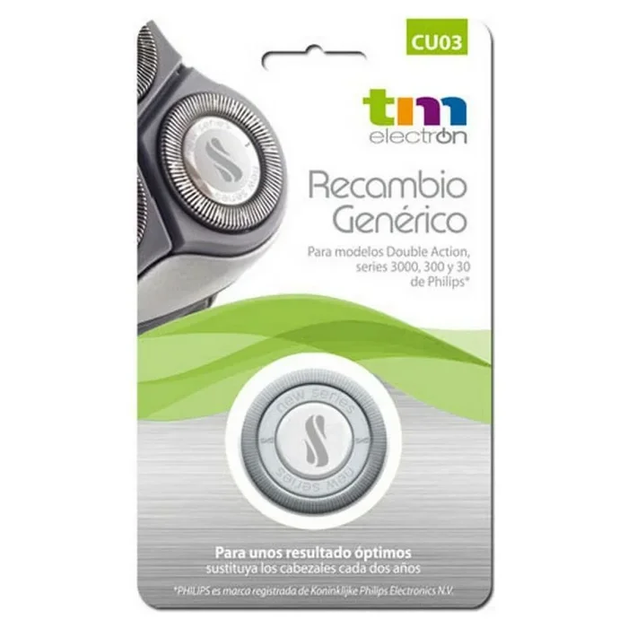Cabezal de afeitado tm electron