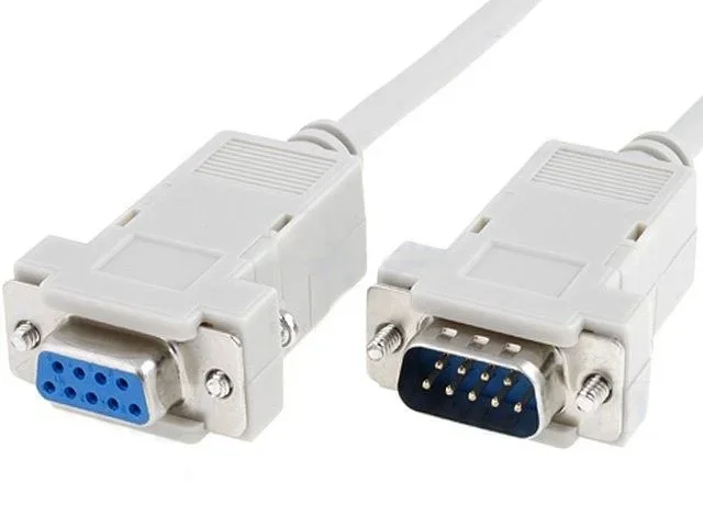 Cable D-Sub DB9 Macho A DB9 Hembra Pin A Pin 5metros
