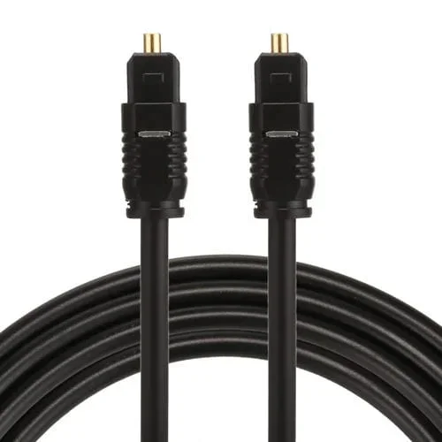 Cable de Audio Óptico Digital EMK 1.5M OD4.0MM Toslink Macho a Macho