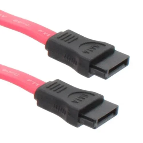 Cable de Datos SATA Serie sin Clip Metálico Longitud 40 cm