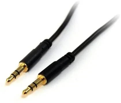 cable delgado de 91cm de audio estereo conector mini jack 3,5mm – plug trrs – macho a macho,garantia lifetime