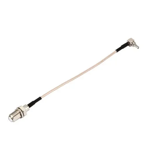 Cable Macho CRC9 de 15 cm a Hembra F Connector