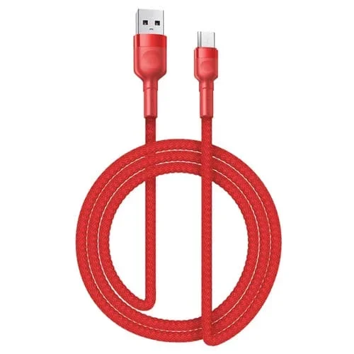 Cable Micro USB 5A Tatuaje De Belleza Carga Rápida 1M (Rojo)