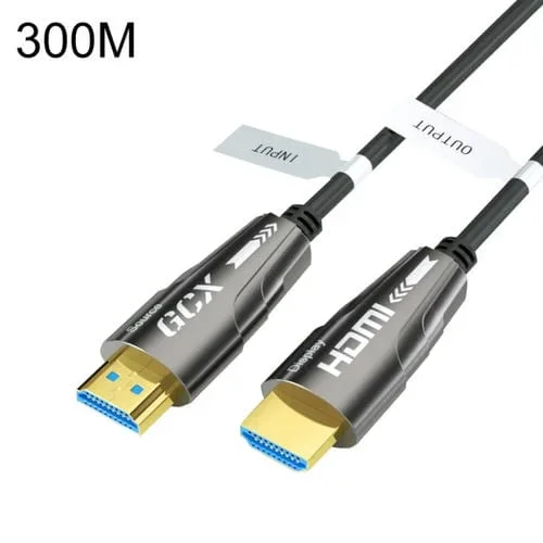 Cable Óptico Activo HDMI 2.0 Macho a HDMI 2.0 Macho 4K HD Longitud 300 m
