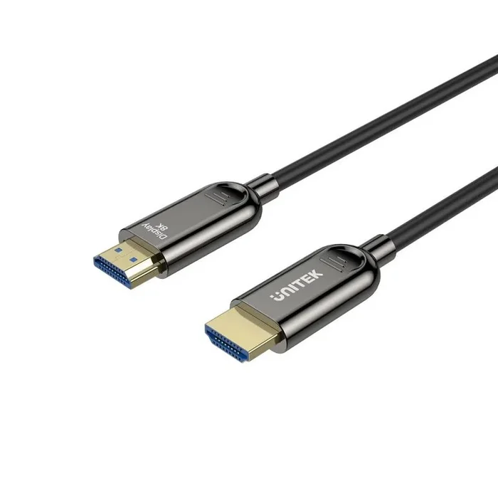 Cable óptico hdmi 2.1 aoc unitek c11085gy01-10m