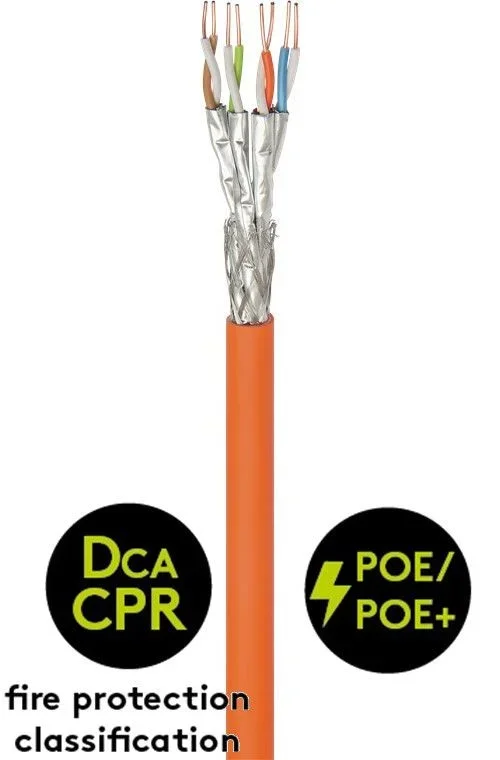 Cable S/ftp Cat7a Rigido Cu Lszh Dca (100m) 91888