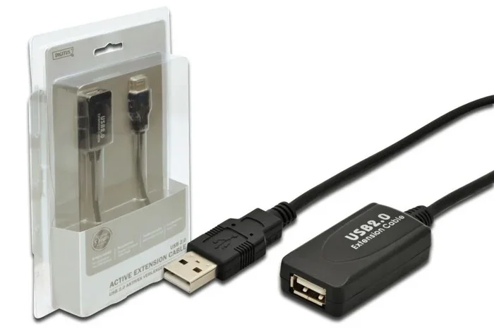 Cable USB 2.0 Activo Prolongador 5m