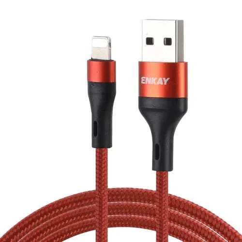 Cable Usb 3.0 A 8 Pin Enkay Enk-Cb118 Sincronización Carga Rápida (Naranja)